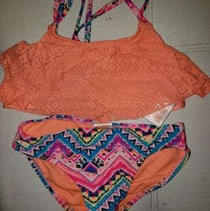 Toddler Tribal Binkini swim suit